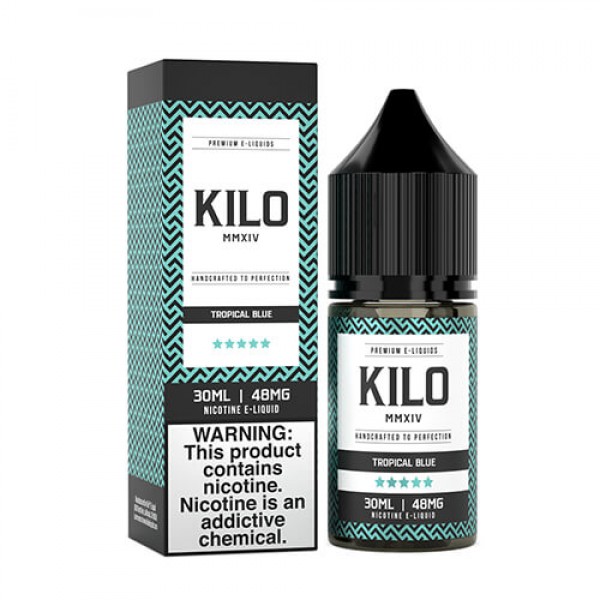 Kilo eLiquids MMXIV SALTS Series – Tropical Blue – 30ml / 48mg