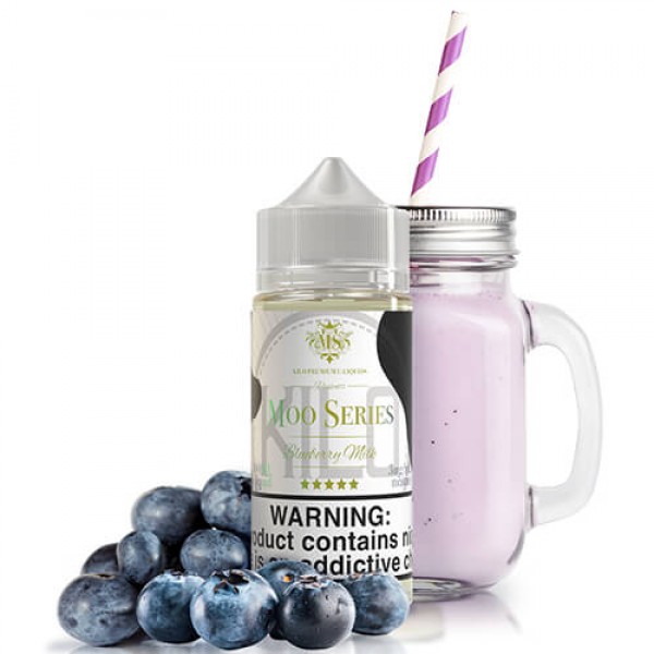 Kilo eLiquids Moo Series – Blueberry Milk – 60ml / 6mg
