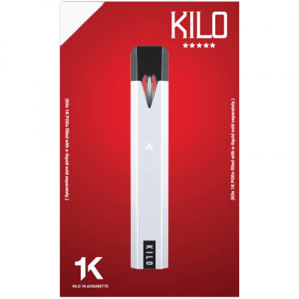 Kilo eLiquids 1K Vaporizer Device – White