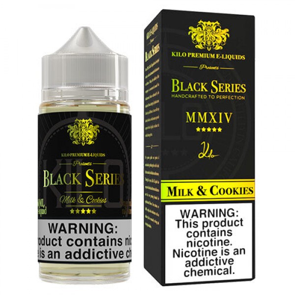 Kilo Black Series – Milk & Cookies – 100ml / 0mg