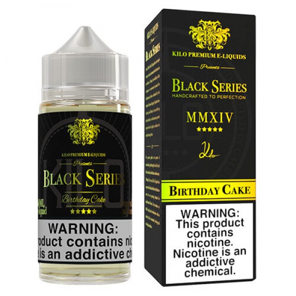 Kilo Black Series – Birthday Cake – 100ml / 0mg