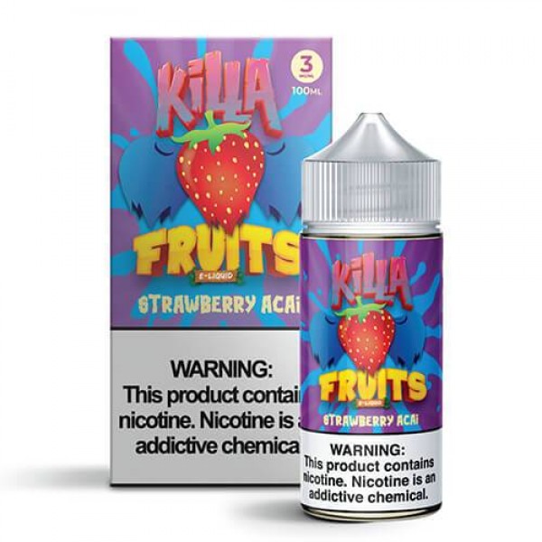 Killa Fruits – Strawberry Acai – 100ml / 6mg