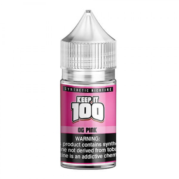 Keep It 100 Synthetic SALTS – OG Pink – 30ml / 30mg