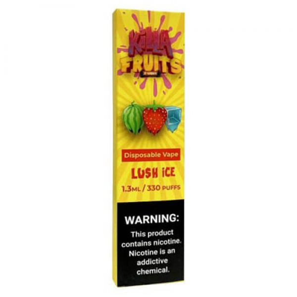 Killa Fruits – Disposable Vape Device – Lush Ice – 10 Pack