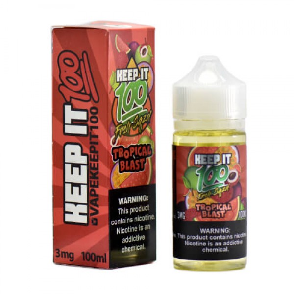 Keep It 100 E-Juice – Tropical Blast – 100ml / 6mg