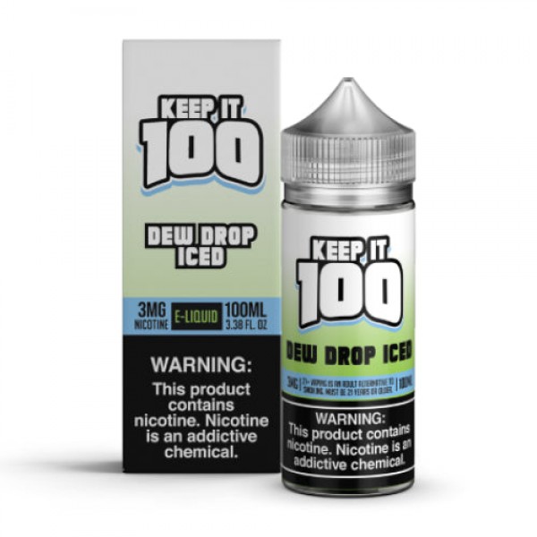Keep It 100 Synthetic E-Juice – Dew Drop Iced – 100ml / 6mg
