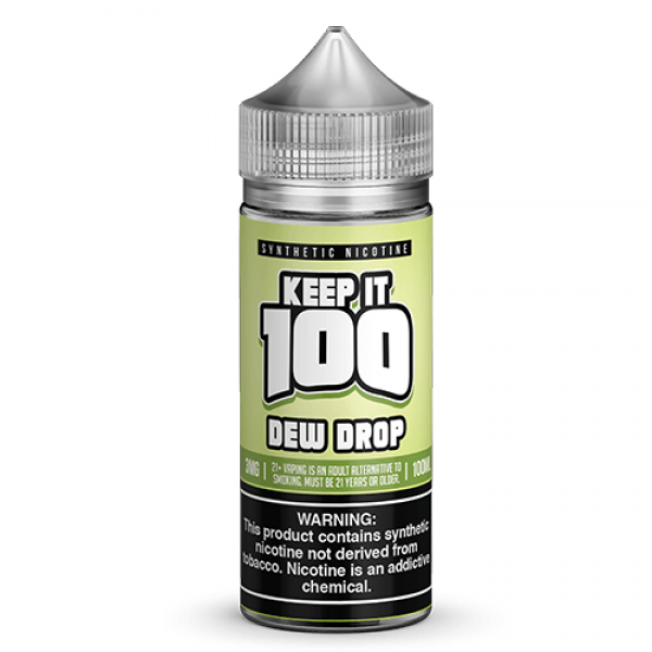 Keep It 100 Synthetic E-Juice – Dew Drop – 60ml / 0mg