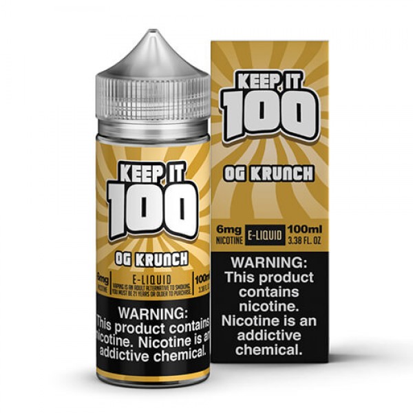 Keep It 100 E-Juice – OG Krunch – 100ml / 6mg