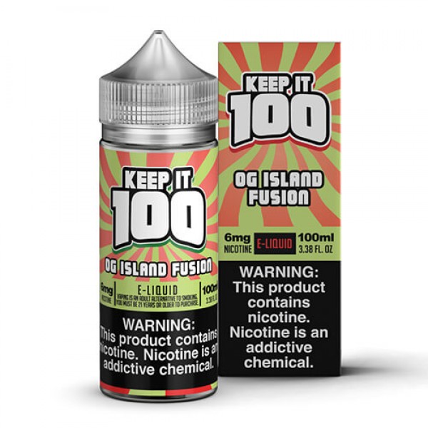 Keep It 100 E-Juice – OG Island Fusion (KiBerry Killa) – 100ml / 6mg