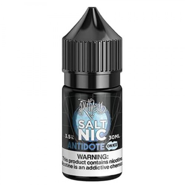 Ruthless Nicotine Salt – Antidote on Ice Nicotine Salt Eliquid – 30ml / 35mg