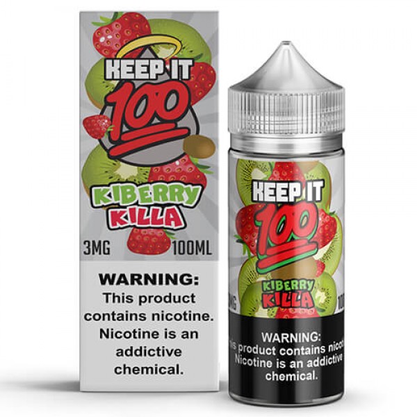 Keep It 100 E-Juice – KiBerry Killa – 100ml / 0mg