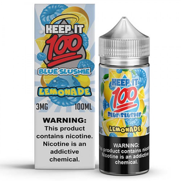 Keep It 100 E-Juice – Blue Slushie Lemonade – 100ml / 6mg