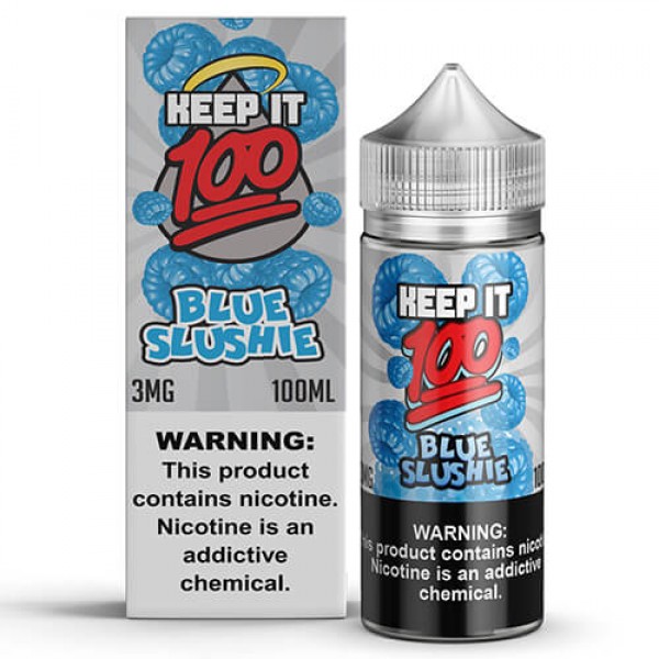 Keep It 100 E-Juice – Blue Slushie – 100ml / 6mg