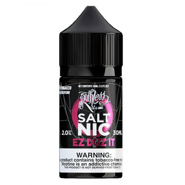 Ruthless eJuice TFN SALTS – EZ Duz It – 30ml / 10mg