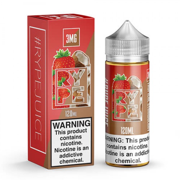 RYPE Vapors – Tropical Strawberry eLiquid – 120ml / 6mg
