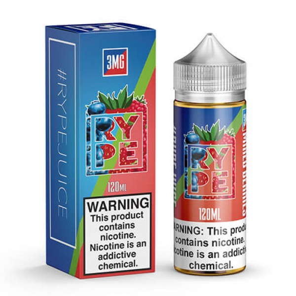 RYPE Vapors – Mixed Berries eLiquid – 120ml / 0mg