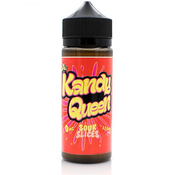 Kandy Queen eJuice – Sour Slices – 120ml / 0mg