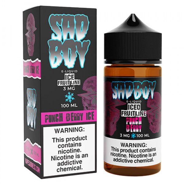 Sadboy E-Liquid Fruit Line – Punch Berry Ice – 100ml / 0mg