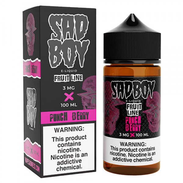 Sadboy E-Liquid Fruit Line – Punch Berry – 60ml / 6mg