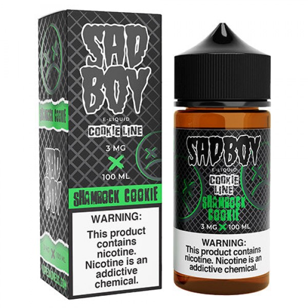 Sadboy E-Liquid Cookie Line – Shamrock Cookie – 100ml / 0mg
