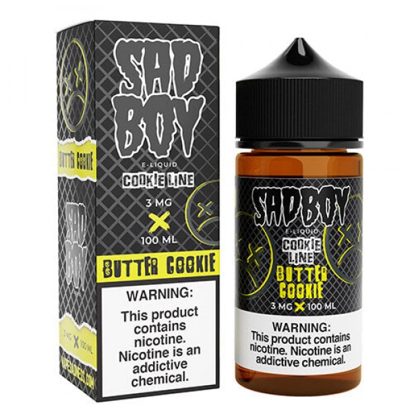 Sadboy E-Liquid Cookie Line – Butter Cookie – 100ml / 0mg