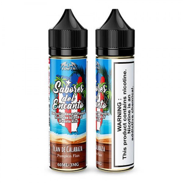 Sabores del Encanto eJuice – Flan de Calabaza – 60ml / 6mg