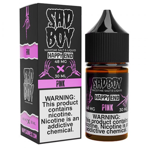Sadboy E-Liquid SALTS Happy End – Pink – 30ml / 48mg