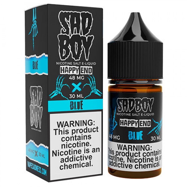 Sadboy E-Liquid SALTS Happy End – Blue – 30ml / 48mg