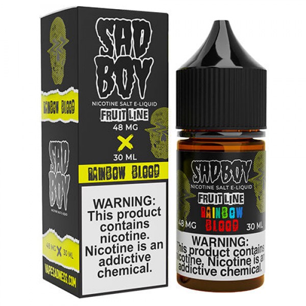 Sadboy E-Liquid SALTS Fruit Line – Rainbow Blood – 30ml / 28mg