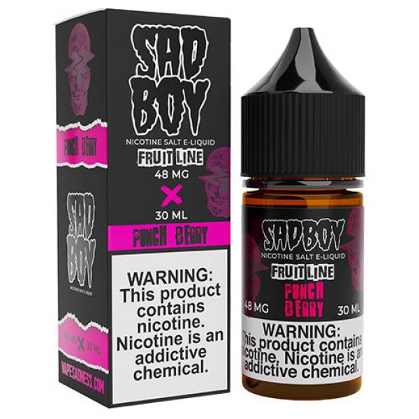 Sadboy E-Liquid SALTS Fruit Line – Punch Berry – 30ml / 28mg