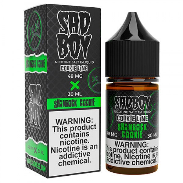 Sadboy E-Liquid SALTS Cookie Line – Shamrock Cookie – 30ml / 48mg
