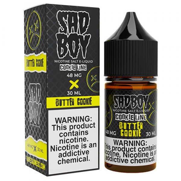 Sadboy E-Liquid SALTS Cookie Line – Butter Cookie – 30ml / 48mg