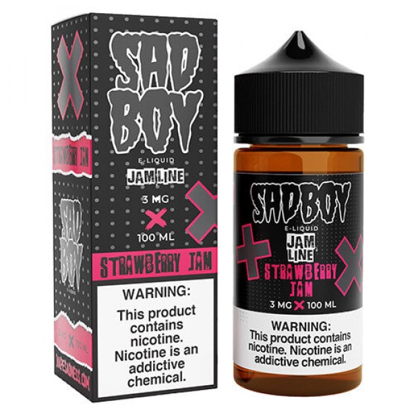 Sadboy E-Liquid Jam Line – Strawberry – 100ml / 0mg