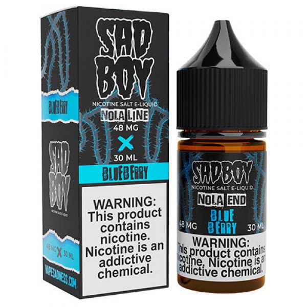 Sadboy E-Liquid SALTS Nola Line – Blueberry – 30ml / 48mg
