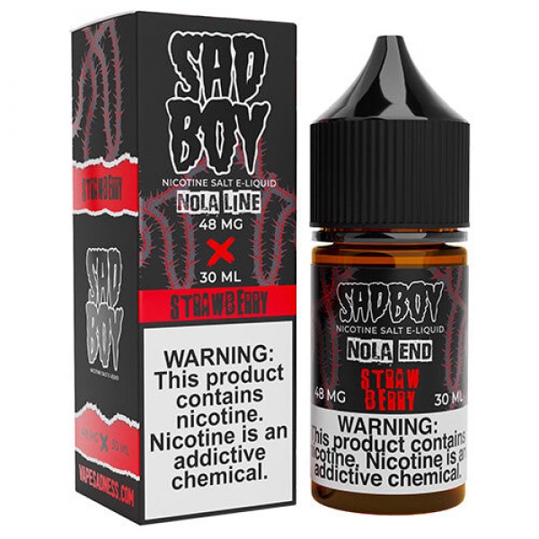 Sadboy E-Liquid SALTS Nola Line – Strawberry – 30ml / 48mg