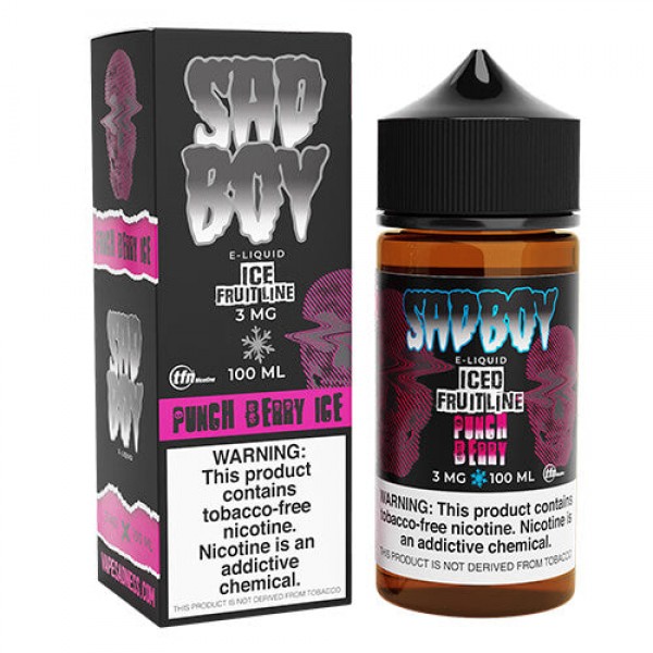 Sadboy Tobacco-Free Fruit Line – Punch Berry Ice – 100ml / 0mg