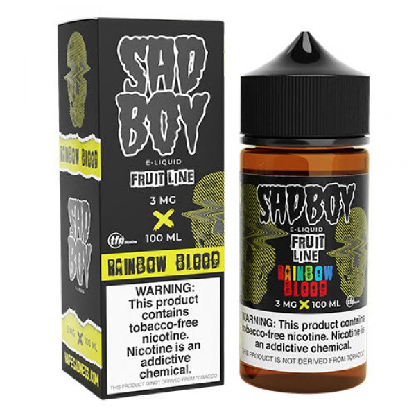 Sadboy Tobacco-Free Fruit Line – Rainbow Blood – 100ml / 0mg