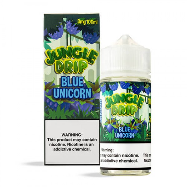 Jungle Drip eLiquid – Blue Unicorn – 100ml / 3mg