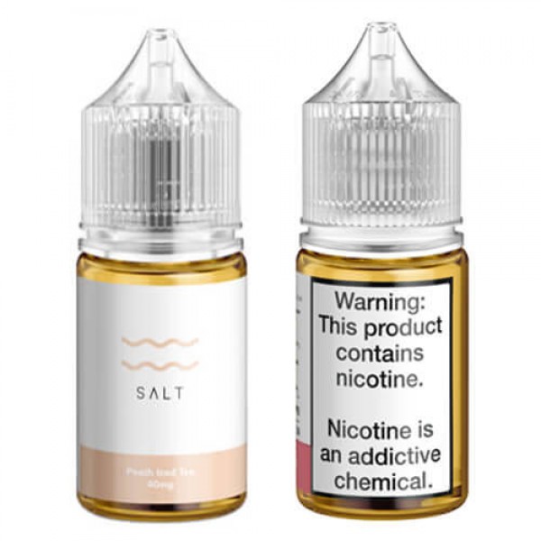 Salt eLiquid by CRFT – Peach Iced Tea – 30ml / 40mg