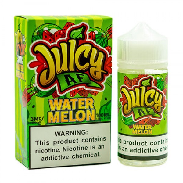 Juicy Af E-Juice – Watermelon – 100ml / 3mg