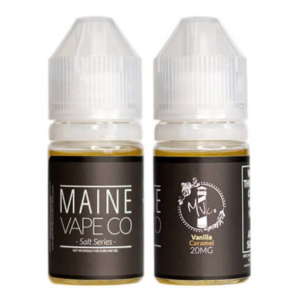 Salt Series by Maine Vape Co – Vanilla Caramel – 30ml / 40mg