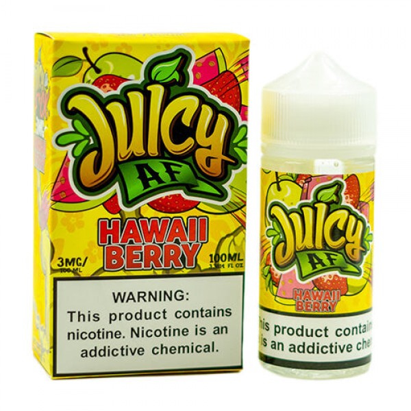 Juicy Af E-Juice – Hawaii Berry – 100ml / 6mg